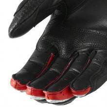 REVIT MOTO Leather Motorcycle Gloves Black White Red Racing Genuine Leather Motorbike Road Racing Team Glove Summer Winter Rider Gloves - Multicolor - View 2
