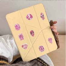 50 Pcs Transparent Pink Diamond Gem Stickers Decals For Phone Case, Cup, And Luggage - 50 PCS - View 9