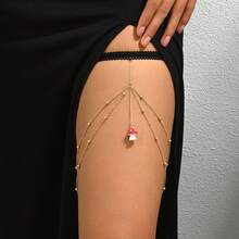 1pc Personalized Geometric Pendant Leg Chain Women's Body Chain, INS Style Fashion Accessory Chain - H0055G - View 2
