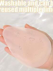 1/2對隱形自黏式防摩擦可重複使用乳貼，適用於游泳、泳衣、背心、海灘、溫泉、旅行、水上樂園、游泳池、細肩帶背心、日常穿著，可水洗隱形乳貼 - 多色 - 查看 8