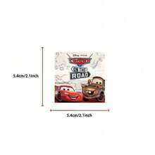 Monogram 50 Buah Stiker Vinyl Tahan Air Berlisensi Disney Cars 2 Desain McQueen Storm untuk Botol, Laptop, Mobil, Ponsel, Hadiah Ulang Tahun - Aneka warna 1 - View 3