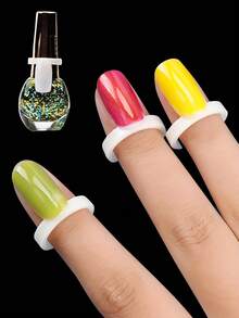 Transparent Color Ring Color Card, Nail Polish Display Board Ring-Shaped Color Card Nail Art Display Tool, Nail Care Supplies, Nail Art Tools, Back To School, Nails, Nail Tips Nail Art Tools - Multicolor - View 8