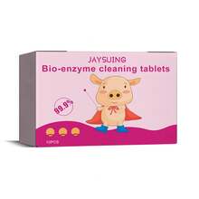Tabletas Efervescentes de Sal Bio-Enzimática Jaysuing para Limpiar Ropa Amarillenta y Manchas Persistentes, Tabletas para Limpiar Manchas de Café - 1 - Ver 2