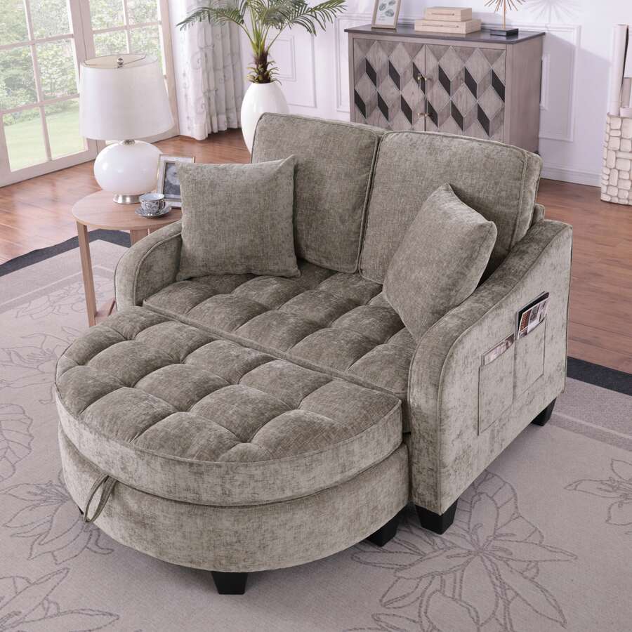 Sofas & Couches - Brown - View 1