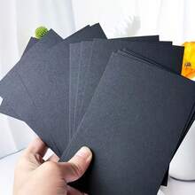 50pcs White/Black/Kraft Blank Index Cards 4x6 Inch 200g Thick Unlined Note Cards, Suitable For Postcards, Photo Paper, Recipe Cards - 10*15cm/3.86*5.8in - View 4