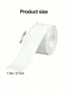 1 Roll Kitchen And Bathroom Waterproof Tape, Easy-Cut Sink And Toilet Sealing Tape, Halloween And Christmas Home Essentials - Multicolor - View 8