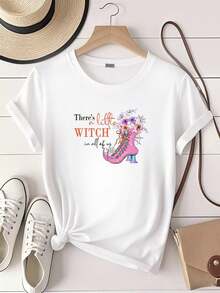 Women T-Shirts - 白色 - 查看 1