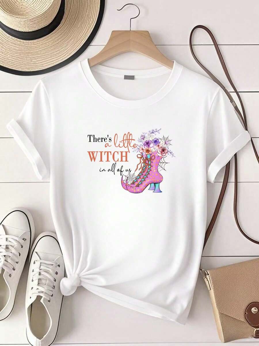 Women T-Shirts - 白色 - 查看 1