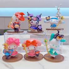 Mysterious Surprise Keychain Gift Box - Contains 1 Random Cute Cartoon Character Keychain! Makes A Great Birthday, Halloween, Christmas, Back-To-School Gift For Car Enthusiasts, Sanrio Fans, Students, And Accessory Enthusiasts Of All Ages! - Multicolor - View 3