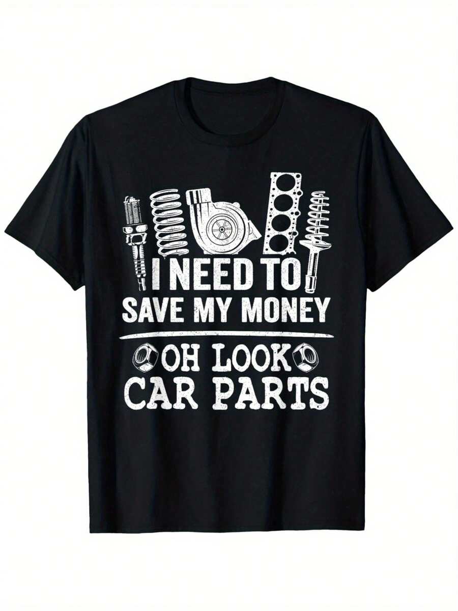 Men Sports Tees & Tanks - Black - View 1