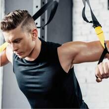 6pcs Fitness Resistance Band Handles, Gym Grip Handles, Non-Slip Grip, Metal Buckle, Suitable For Elastic Bands/Resistance Bands, Essential For Home Body Shaping And Strength Training, Comes With Portable Storage Bag - Black - View 3