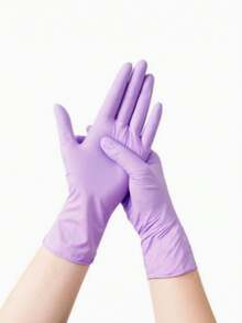 Disposable Gloves For Food, Home, Catering, Cleaning, Protection, Gardening, Beauty, Hairdressing, Car Wash - Pink - View 3