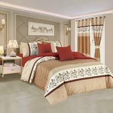 Comforter Sets - Bej - Görünüm 1