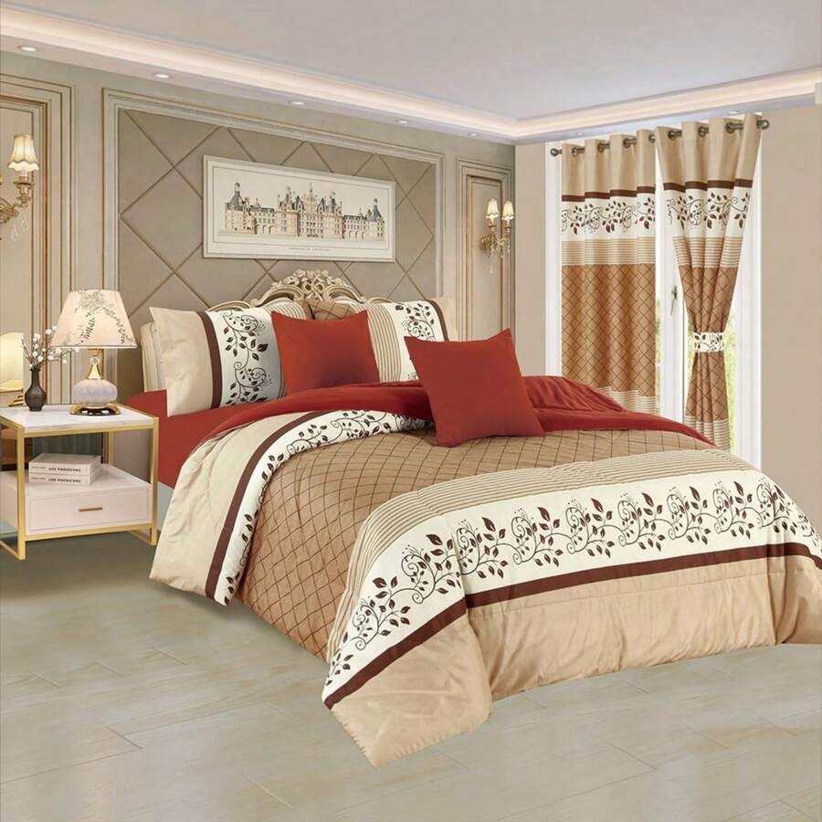 Comforter Sets - Bej - Görünüm 1