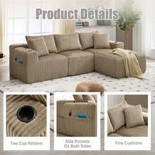 Sofas & Couches - 卡其色 - 查看 4