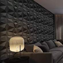 3D PVC Wall Panels, Embossed Embossed Wall And Ceiling Decorative Panels, Suitable For Living Room, Bedroom, Hotel, Office And TV Background Wall, Applicable For New Home And Rental Property Renovation - 3D Wall Panels - View 3