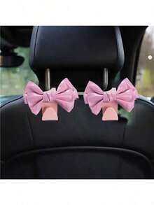 2 piezas Ganchos de almacenamiento para maletero de coche con lazo creativo personalizado invisible - A - Ver 7