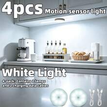 Đèn ngủ cảm biến chuyển động LED - Phát hiện PIR siêu nhạy, tự động bật/tắt từ hoàng hôn đến bình minh - Hoàn hảo cho tủ bếp, cầu thang, hành lang, phòng ngủ, phòng tắm và nhiều nơi khác. Có thể sạc lại, dễ dàng lắp đặt. - Đèn cảm biến chuyển động - Xem 8