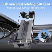 LRBH Car Air Vent Tablet Holder GPS Car Mount, Universal Tablet Stand Car Mount Compatible With 7" - 12.9" Tablets Pro Mini Air 2 Galaxy Tab And 4" - 7"Folding Screen/Straight Panel Phone Universal Holder - View 9