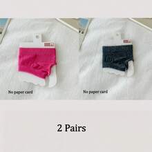 1/2/5 Pairs Women's Cotton Split Toe Socks, Solid Color Half Palm Socks. Anti-Friction Flip Flop Bikini Split Toe Socks. Hoof Socks, Two-Toe Socks - Multicolor - View 20