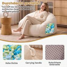 Bean Bags - White - View 4