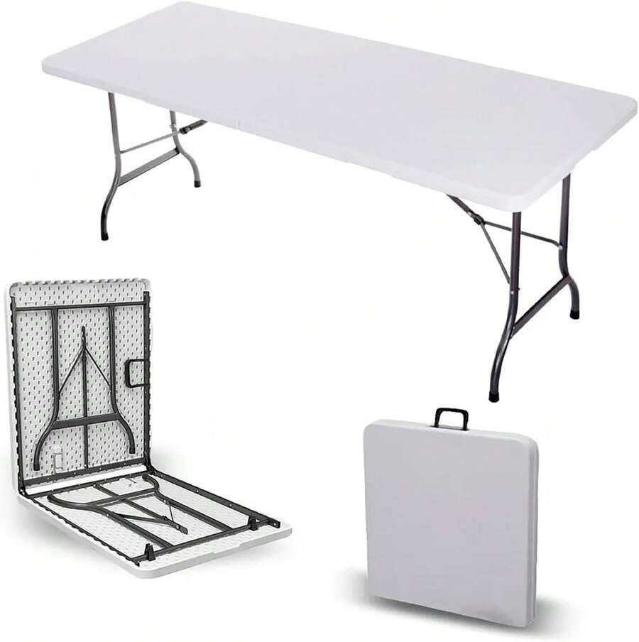 Outdoor Table - White - View 1