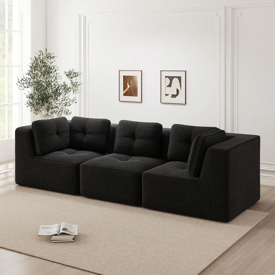 Sofas & Couches - Black - View 1