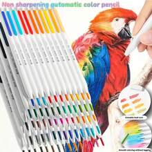 Automatic Colored Pencils | Press To Erase, Replaceable Lead, Oil-Based Lead, Sketching And Painting, Professional Drawing, Mixed Colors - A - View 7