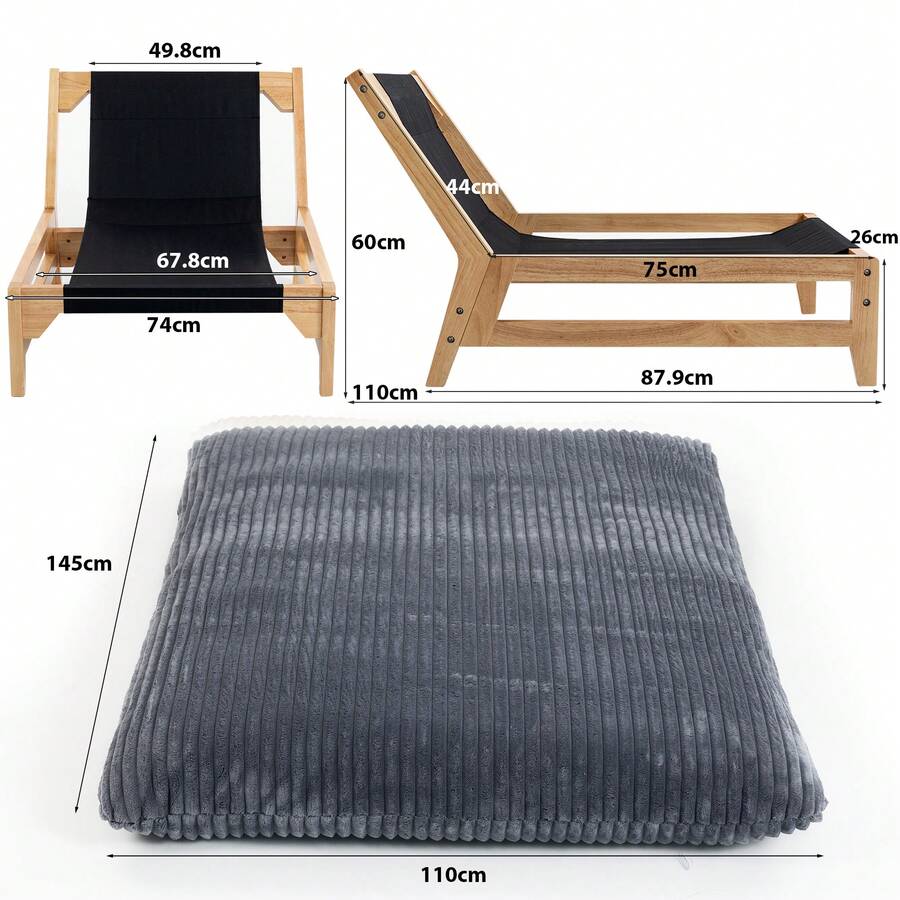 Bean Bags - Grey - View 1