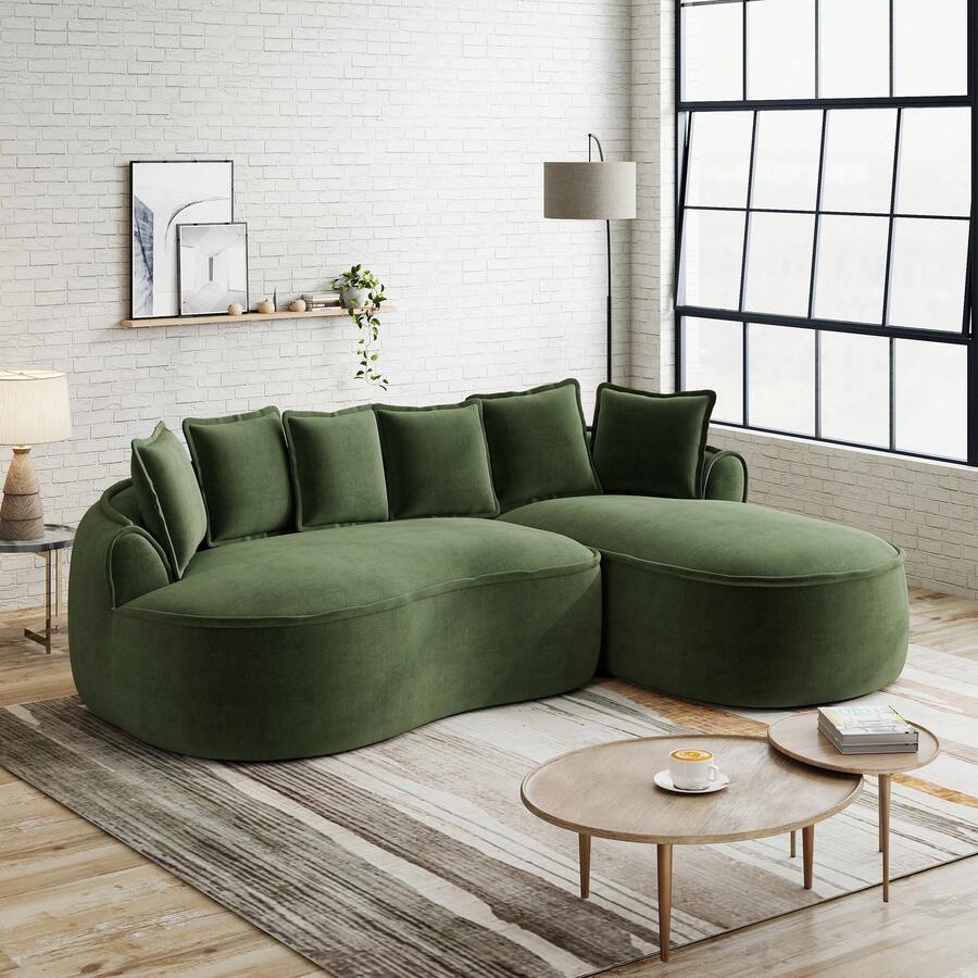 Sofas & Couches - Green - View 1
