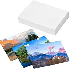 100pcs High Gloss White Photo Printing Paper, 230g High Definition Inkjet Photo Paper, 5/6 Inch DIY Photo Printing Paper, Suitable For Inkjet Printers, Photography Studios, Office Supplies - 100 Pcs - View 10