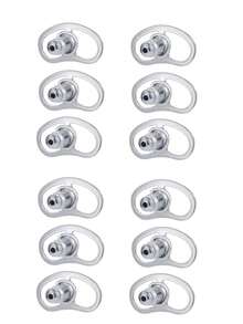 2/4/6/8/10/12pcs Earring Backs/Ear Supports - Hypoallergenic Support Accessories Designed For Sagging Earlobes, Adjustable And Secure, Suitable For Supporting Heavy Earrings - A - View 15
