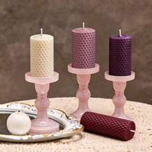 4-Color Romantic Honeycomb Candles, Handmade, Home And Wedding Decor, Sweet Surprise Gift For Mother And Girlfriend, Available In 2 Sizes For DIY Matching - Luxury 4-color Scented Candle Series - View 4