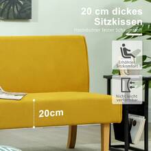 Sofas & Couches - Yellow - View 6