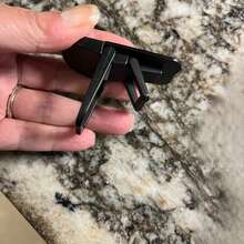 TRTY 2 cái giá đỡ tản nhiệt laptop nhựa gấp gọn trong suốt, kèm chổi vệ sinh bàn phím, giá nâng chiều cao laptop công thái học di động chống trượt, phù hợp cho mọi laptop, bàn phím, máy tính, phụ kiện bàn làm việc văn phòng đa năng - Xem 10