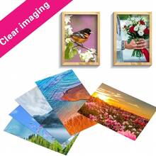 100pcs High Gloss White Photo Printing Paper, 230g High Definition Inkjet Photo Paper, 5/6 Inch DIY Photo Printing Paper, Suitable For Inkjet Printers, Photography Studios, Office Supplies - 100 Pcs - View 3