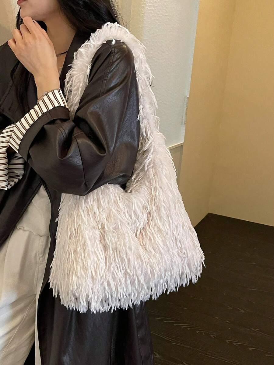 Dedoo Korean Style Nylon Unique Design Underarm Shoulder Tote Bag, Versatile Fashion Commute Casual Women's Shoulder Tote Bag