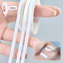 1/3/6/12 Rolls Micro-Porous Breathable Eyelash Extension Tape, Eyelash Pad Under Eye Patch, Lint-Free, +4mm New Eyelash Lifting Tape, Suitable For Makeup/Personal/Professional Use, Includes 1 Convenient Eyelash Extension Tape Cutter - White - View 11