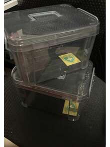 Caja de pastillas transparente de varias capas, caja de almacenamiento de primeros auxilios de gran capacidad, caja de almacenamiento de medicamentos para el hogar, adecuada para pastillas, vitaminas, kits de primeros auxilios y artículos médicos esenciales - Multicolor - Ver 13