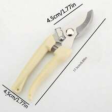 Garden Pruning Shears - Made Of High-Quality Stainless Steel - Easy To Operate - Specifically Designed For Pruning Thick Branches Of Fruit Trees (Available In Two Sizes And Two Colors) - Garden Shears - View 6