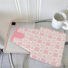 1pc 360° Rotatable Tablet Protective Case, Multi-Angle Viewing Book-Style Stand, Compatible With IPad A16 2025, Galaxy Tab S9 FE/S8 Plus/S7/S10, Pad, MatePad, Pad, Honor Pad, Xiaoxin Pad - Multicolor - View 3