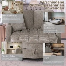 Sofas & Couches - Brown - View 6