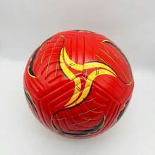 2026 USA, Canada, Mexico World Cup Same Style, Same Size No. 5 Adult Match Seamless Laminated Soccer Ball - Multicolor - View 4