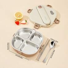 Stainless Steel Bento Box Adult, Microwavable Lunch Containers With Lids, Leak-Proof Bento Snack Box With Soup Container And Utensils, Metal Lunch Box Set With Lunch Bag For School Office, Travel Food Containers - Multicolor - View 37