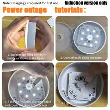 Đèn ngủ cảm biến chuyển động LED - Phát hiện PIR siêu nhạy, tự động bật/tắt từ hoàng hôn đến bình minh - Hoàn hảo cho tủ bếp, cầu thang, hành lang, phòng ngủ, phòng tắm và nhiều nơi khác. Có thể sạc lại, dễ dàng lắp đặt. - Đèn cảm biến chuyển động - Xem 7