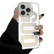 GOD Pattern Fashion Phone Case For IPhone 11 - 17 Pro Max/Plus/Air| TPU Laser Craft Design| Anti-Drop Protection Cover GPBP - 白色 - 查看 1