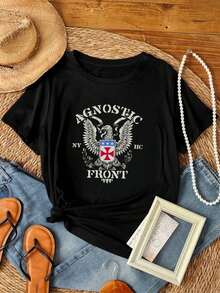 Women T-Shirts - 黑色 - 查看 1