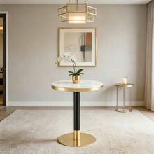 Round Dining Table - White - 白色 - 查看 3