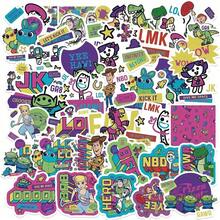 Monogram 1 مجموعة ملصقات رسمية مرخصة من ديزني أصلية قصة لعبة ملصقات كرتونية زجاجة مياه ملصقات كمبيوتر محمول ديكورات - متعدد الألوان - مشاهدة 12