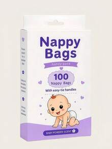 200/100/1pc Baby Diaper Waste Bags, Scented Diaper Disposal Bags, Diaper Waste Bags Or Pet Waste Bags, Suitable For Diaper Bags, Kitchen Restaurant Trash Bags, Baby Gifts, Easy-Hang Diaper Bags Essential, Diaper Disposal Bags Or Pet Waste Bags, Diaper Bags, Baby Gifts, Baby Supplies, Baby Shower Essentials, Party Favors, Newborn Essentials - Multicolor - View 12